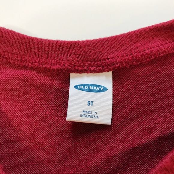 Old Navy Girls Red Knot Top 5T - Picture 5 of 5